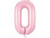 34 inç Rakam Folyo Balon 76 cm, 0 Rakam 34 İnc Pembe Renk Balon 76 Cm