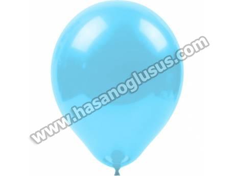 12 İnç Açık Mavi Pastel Balon
