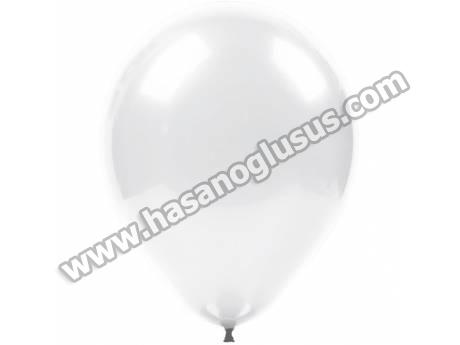 12 İnç Beyaz Pastel Balon