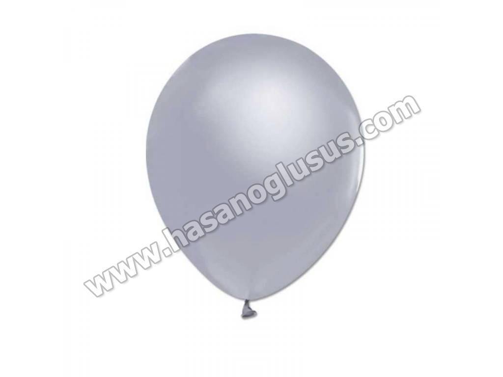 Pastel Balonlar, 12 İnç Gümüş Pastel Balon
