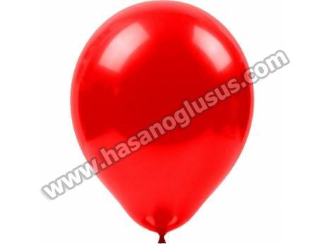 12 İnç Kırmızı Pastel Balon