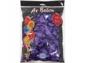 Metalik Balonlar, 12 İnç Metalik Mor Balon