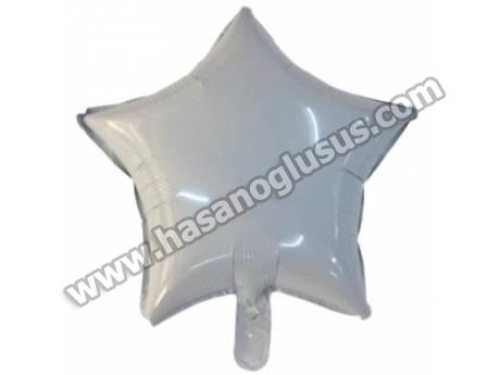 18 İnc Yıldız Beyaz Renk Balon