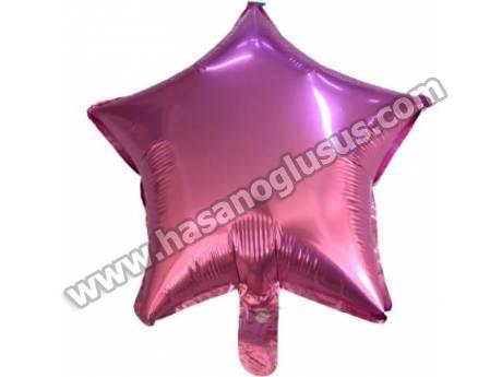 18 İnc Yıldız Pembe Renk Balon