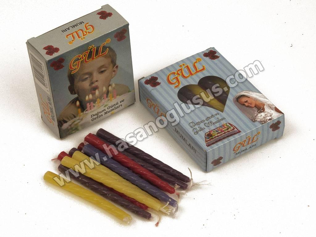 Eğlence Malzemeleri, 20 li Pasta Mumları