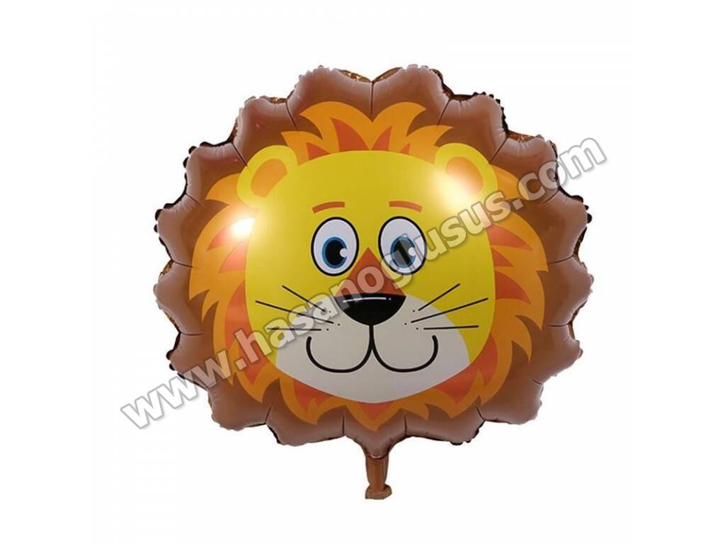 Karakterli Folyo Balonlar, Aslan Kafa Folyo Balon
