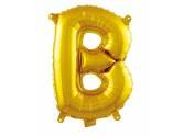 16 inç Harf Folyo Balon 40 cm, B Harf 16 İnc Gold Renk Balon 36 Cm