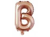 40 inç Harf Folyo Balon 100 cm, B Harf 40 İnc Rosegold Renk Balon 100 Cm