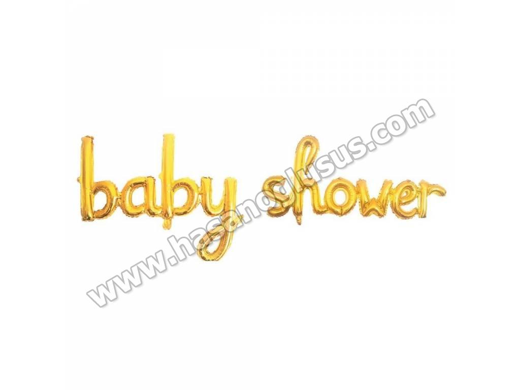 Set Balonlar, Baby Shower Gold Set Balon