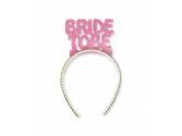 Eva Taç Modelleri, Eva Taç Simli Bride To Be Pembe