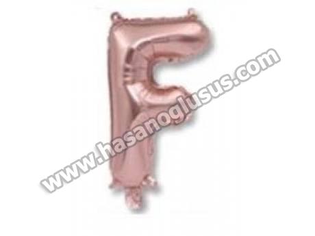 F Harf 40 İnc Rosegold Renk Balon 100 Cm