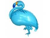Karakterli Folyo Balonlar, Flamingo Mavi Renk Folyo Balon