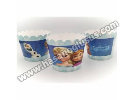 Frozen Cupcake Muffin Kabı 12 Adet