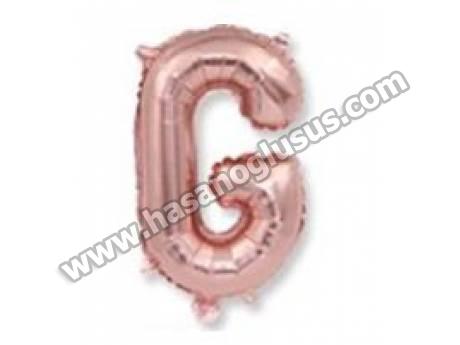 G Harf 40 İnc Rosegold Renk Balon 100 Cm