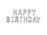Set Balonlar, Happy Birthday Gümüş Set Balon