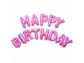 Set Balonlar, Happy Birthday Pembe Set Balon