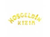 Set Balonlar, Hoşgeldin Kızım Gold Set Balon