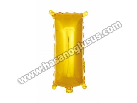 I Harf 16 İnc Gold Renk Balon 36 Cm