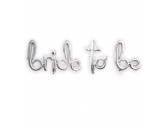 Set Balonlar, İmza Bride To Be Gümüş Set Balon
