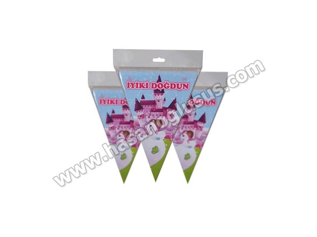 Flama Çeşitleri, İyiki Doğdun Unicorn Flama Bayrak Set
