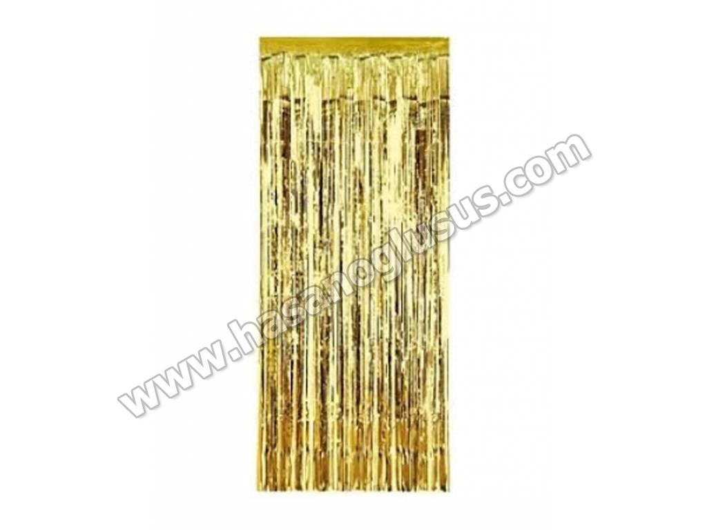 Masa Eteği ve Perdeler, Metalize Kapı Perdesi Gold