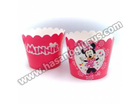 Minnie Mouse Cupcake Muffin Kabı