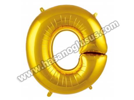 O Harf 40 İnc Gold Renk Balon 100 Cm