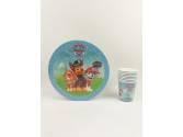 Tabak Bardak Modelleri, Paw Patrol Tabak Bardak Set 8 li