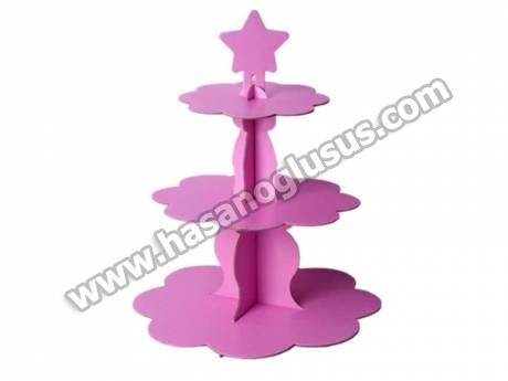 Pembe Kek Standı