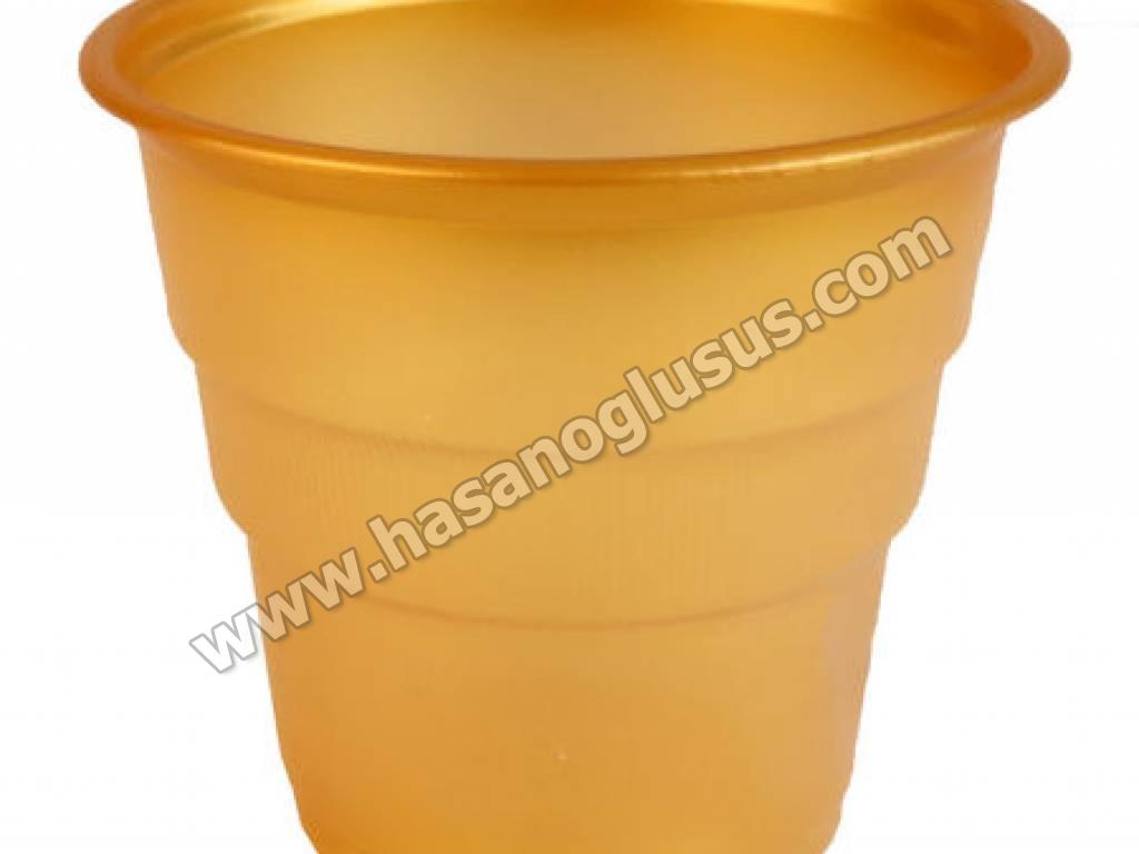 Plastik Tabak ve Bardaklar, Plastik Bardak Gold