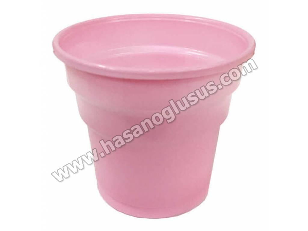 Plastik Tabak ve Bardaklar, Plastik Bardak Pembe