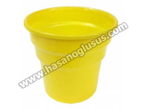 Plastik Bardak Sarı