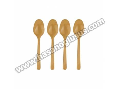 Plastik Kaşık 25 li Gold