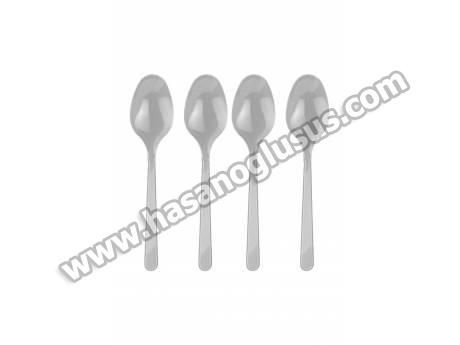Plastik Kaşık 25 li Gümüş