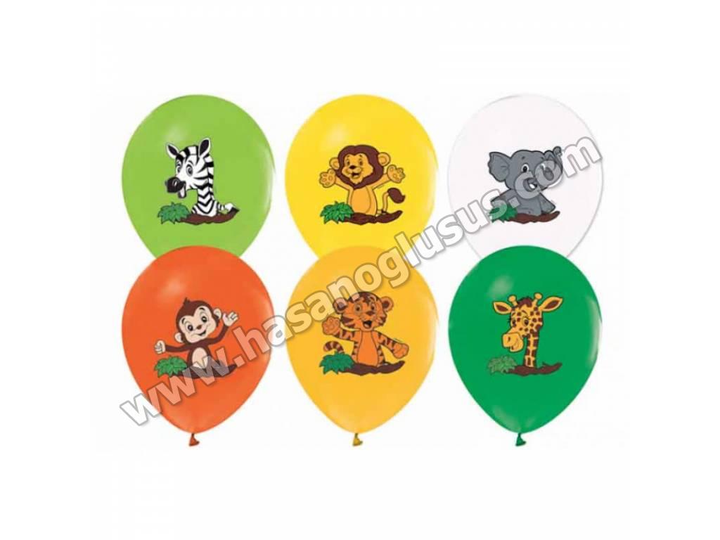 Baskılı Balonlar, Safari Bakılı Balon